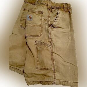 Carhartt Sz 42 Mens Relaxed Fit Canvas  Cargo Flex Shorts